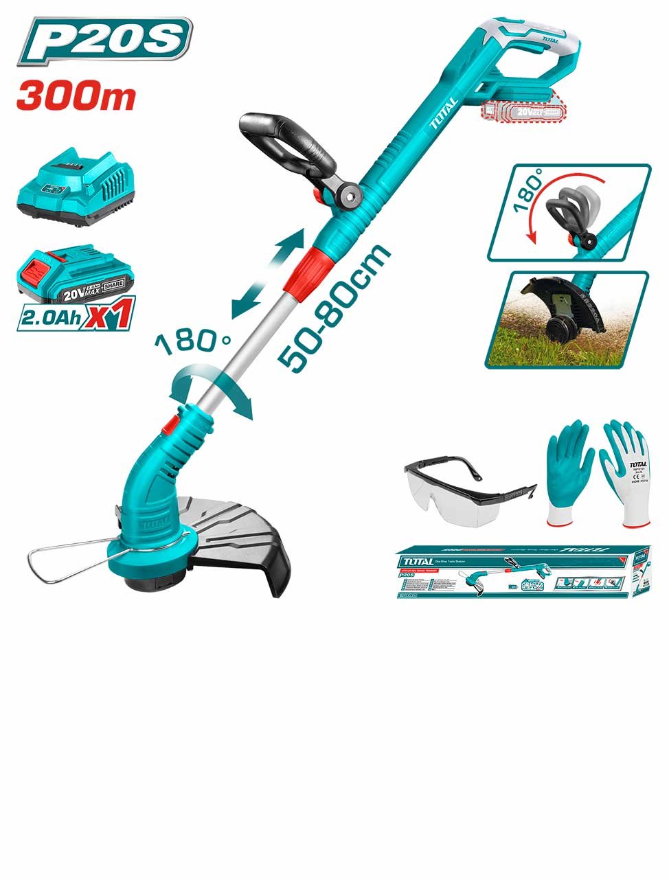Cordless grass trimmer