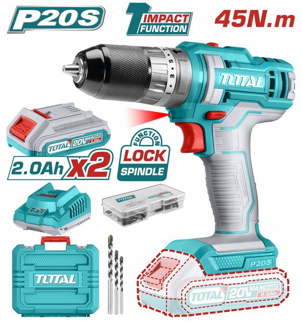 Cordless impact drill