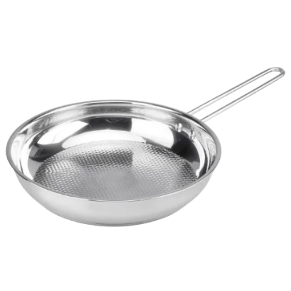 Grande poêle en Acier Inoxydable (28 cm)