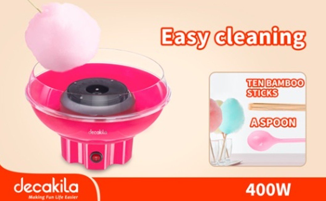 Cotton candy maker