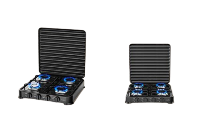Réchaud à Gaz 4 Feux Decakila – 2.2kW x4