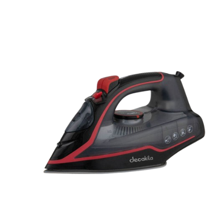 Fer à Vapeur Decakila 2400W (ROUGE-NOIR)