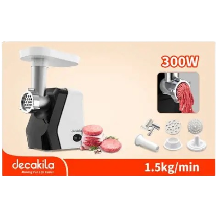 Hachoir à Viande Électrique Decakila 300W | 1.5kg/min