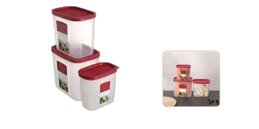 Set de 3 Boîtes de Conservation Hautes Decakila
