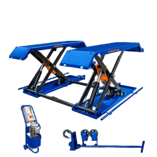 Mobile mid-rise  scissor lift