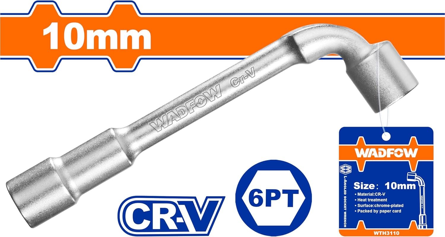 L-angled socket wrench