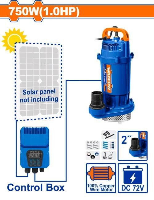 Solar submersible pump