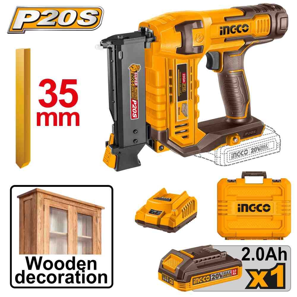 Cordless pin nailer