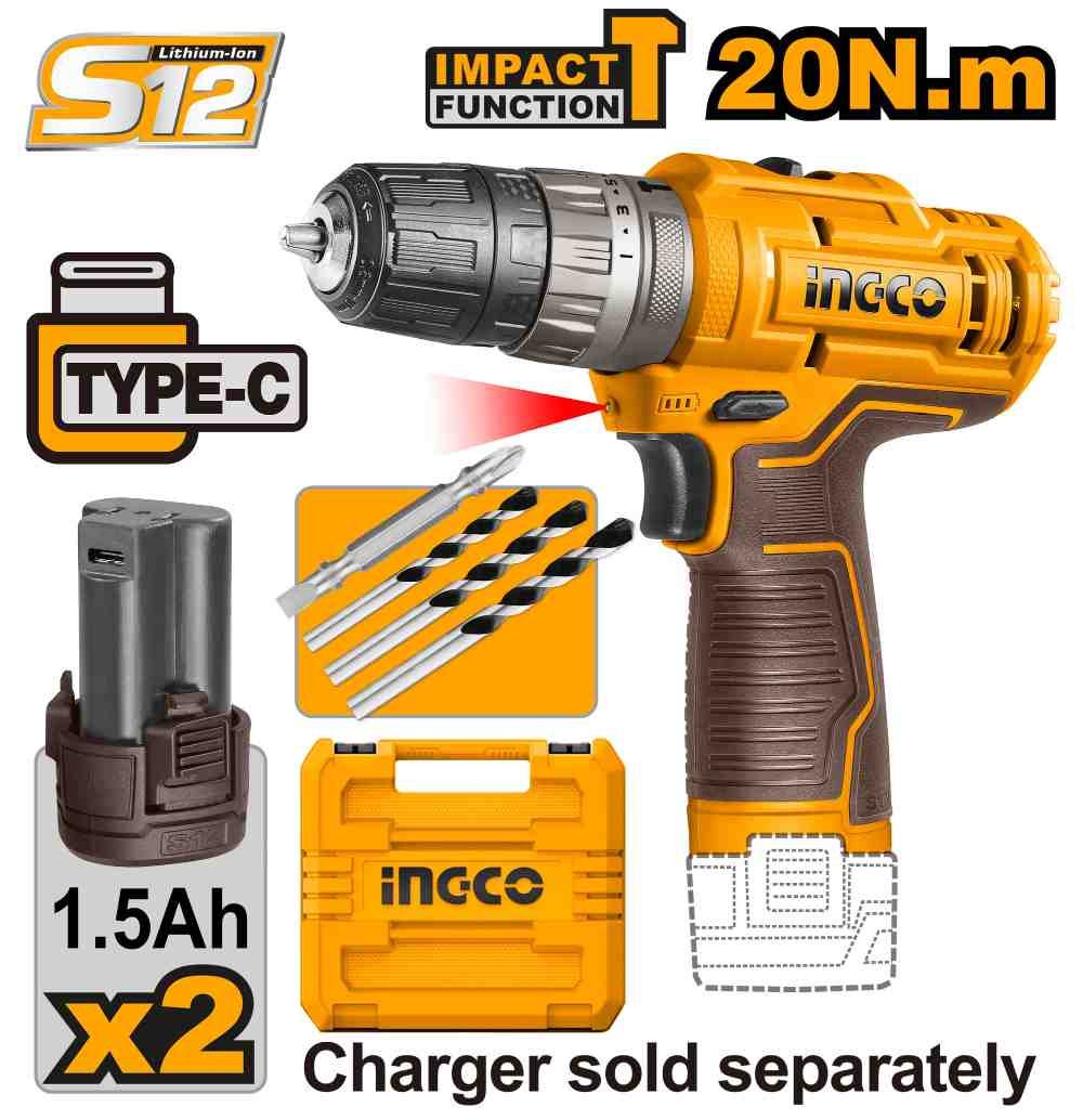 Cordless impact drill