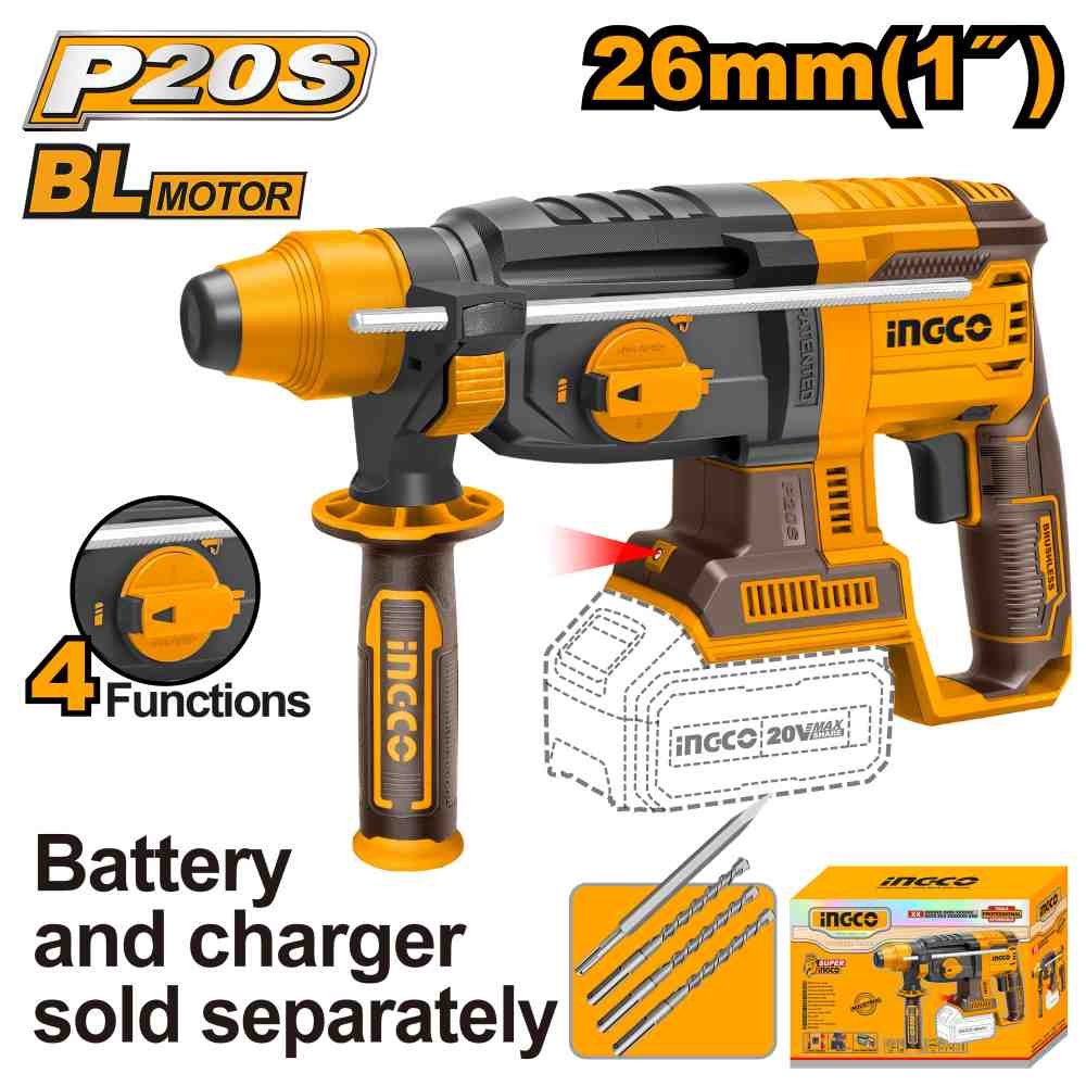 Cordless rotary hammer