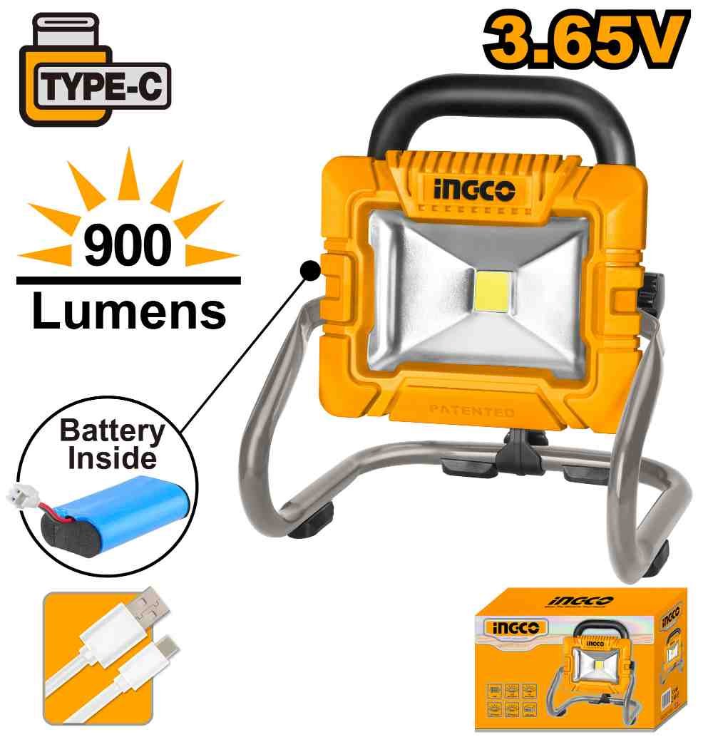 Cordless portable lamp