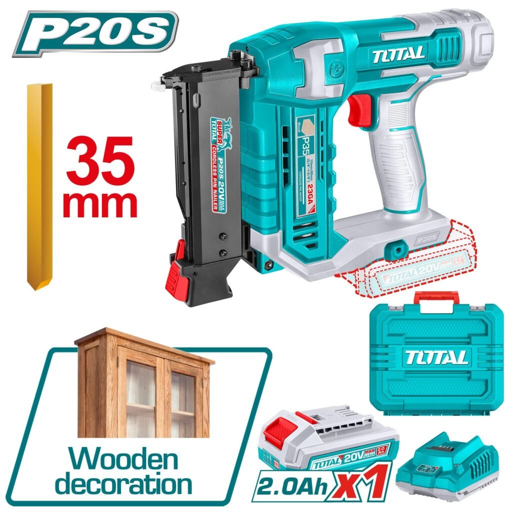 Cordless pin nailer