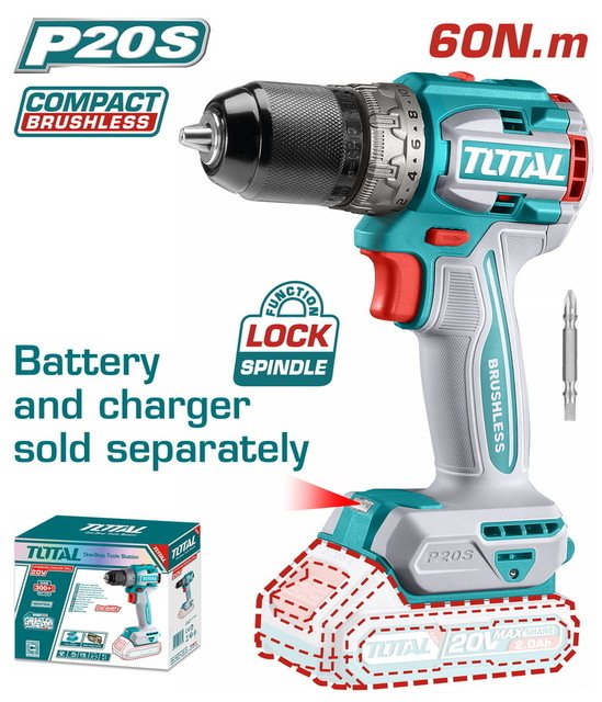 Compact Brushless Cordless Drill