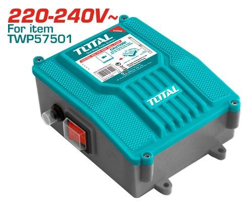 Control box for deep well pump