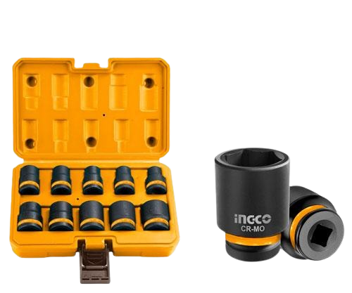 Jeu de 12 Douilles à Chocs 1/2" HKISSD12101
