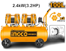 Compresseur à Air Silencieux 100L — ACS2241001