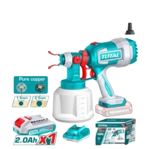Pistolet à Peinture Sans Fil 20V TOTAL - TSGLI20042