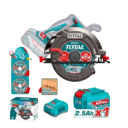 Scie Circulaire Sans Fil 42V TOTAL - Brushless (TSLI4218511)