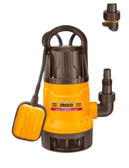 Pompe Submersible pour Eaux Usées 750W | SPD7508