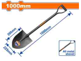 Steel shovel 1000MM