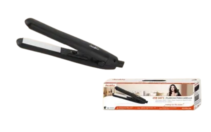 Lisseur à cheveux Compact Decakila - 25W