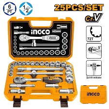 Coffret de Douilles 1/2" Haute Performance 25 Pièces | HKTS12251