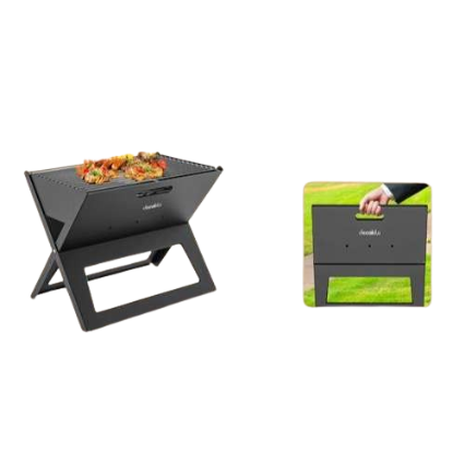 Barbecue à charbon portable et pliable
