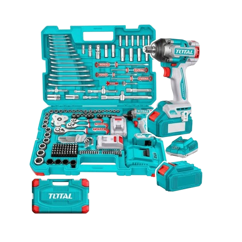 Kit de clé à chocs 20V 550 Nm comprenant 172 pièces